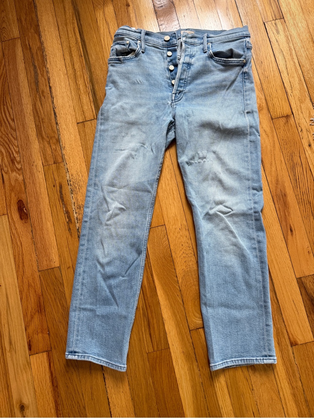 Mother Jeans “The Tom Cat” in On the Run Size 28
